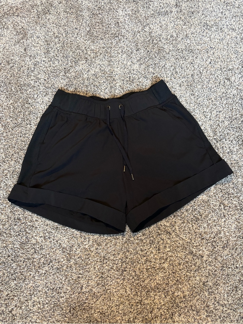 Champion Black Athletic Drawstring Shorts